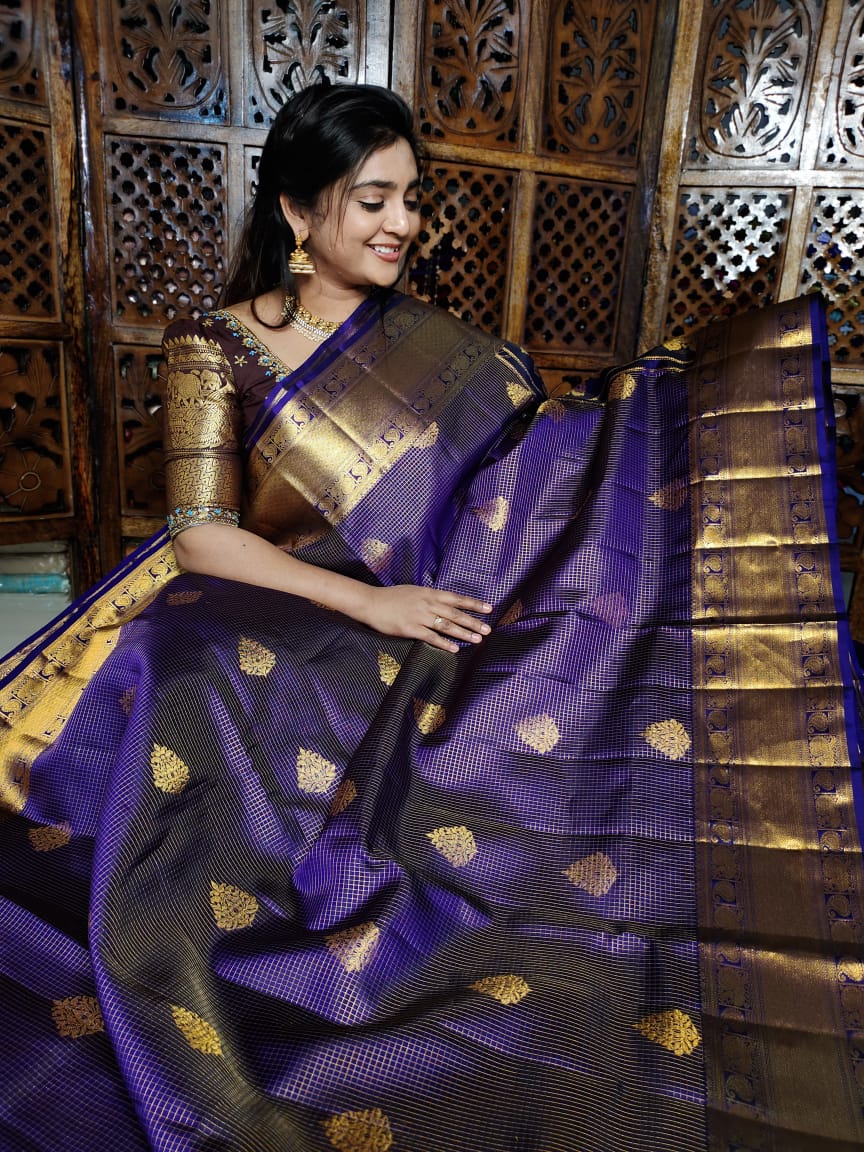 100% silk mark certified vintage kanchi pattu collection