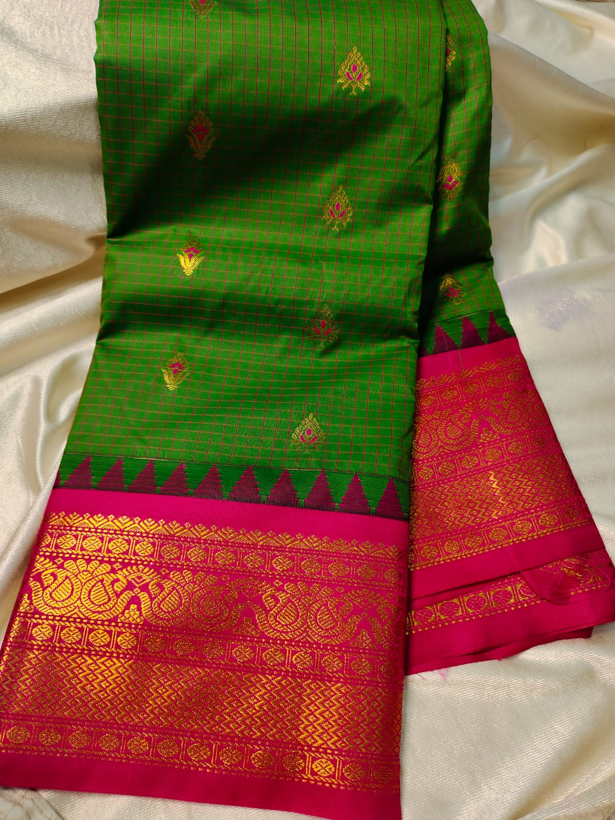 Vintage gadwal silks