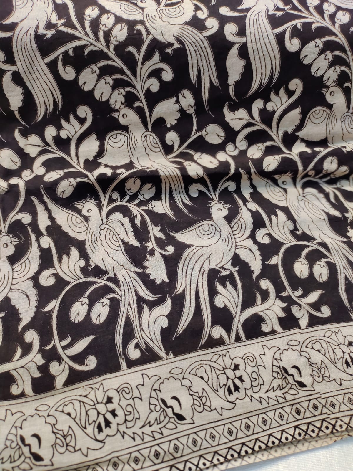 Kalamkari cotton sarees