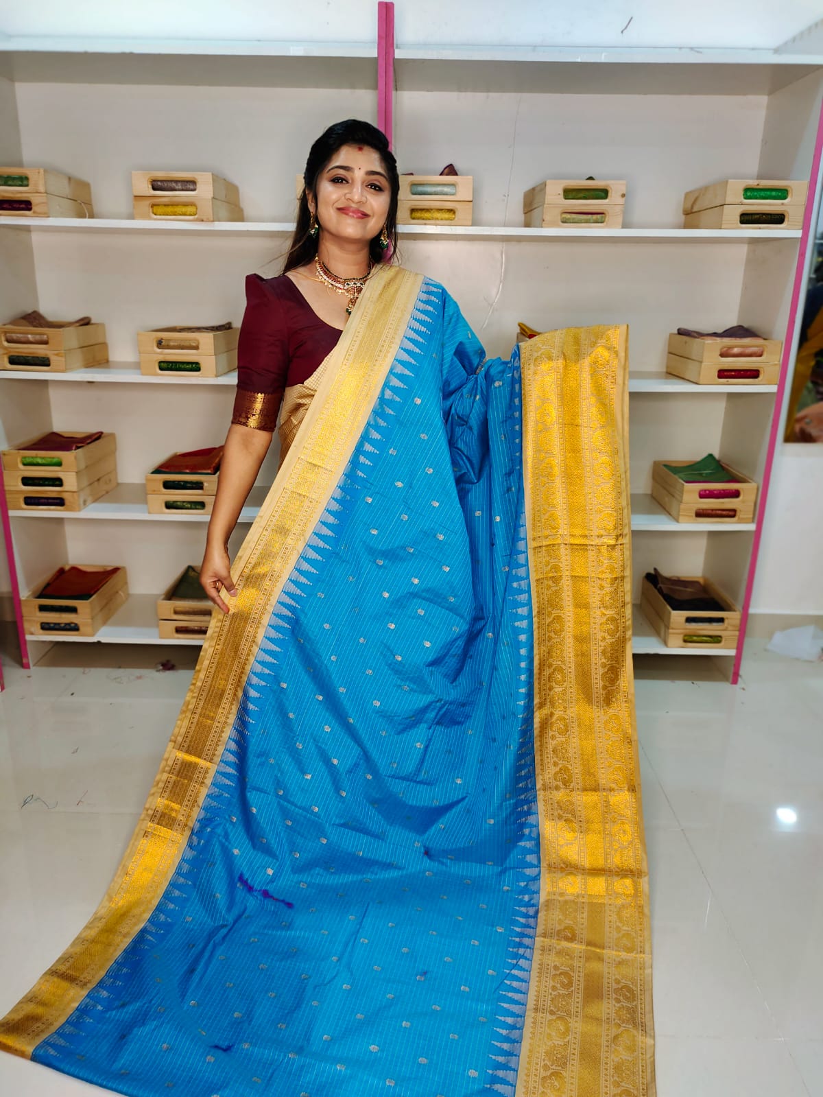 50% offer gadwal silk sarees