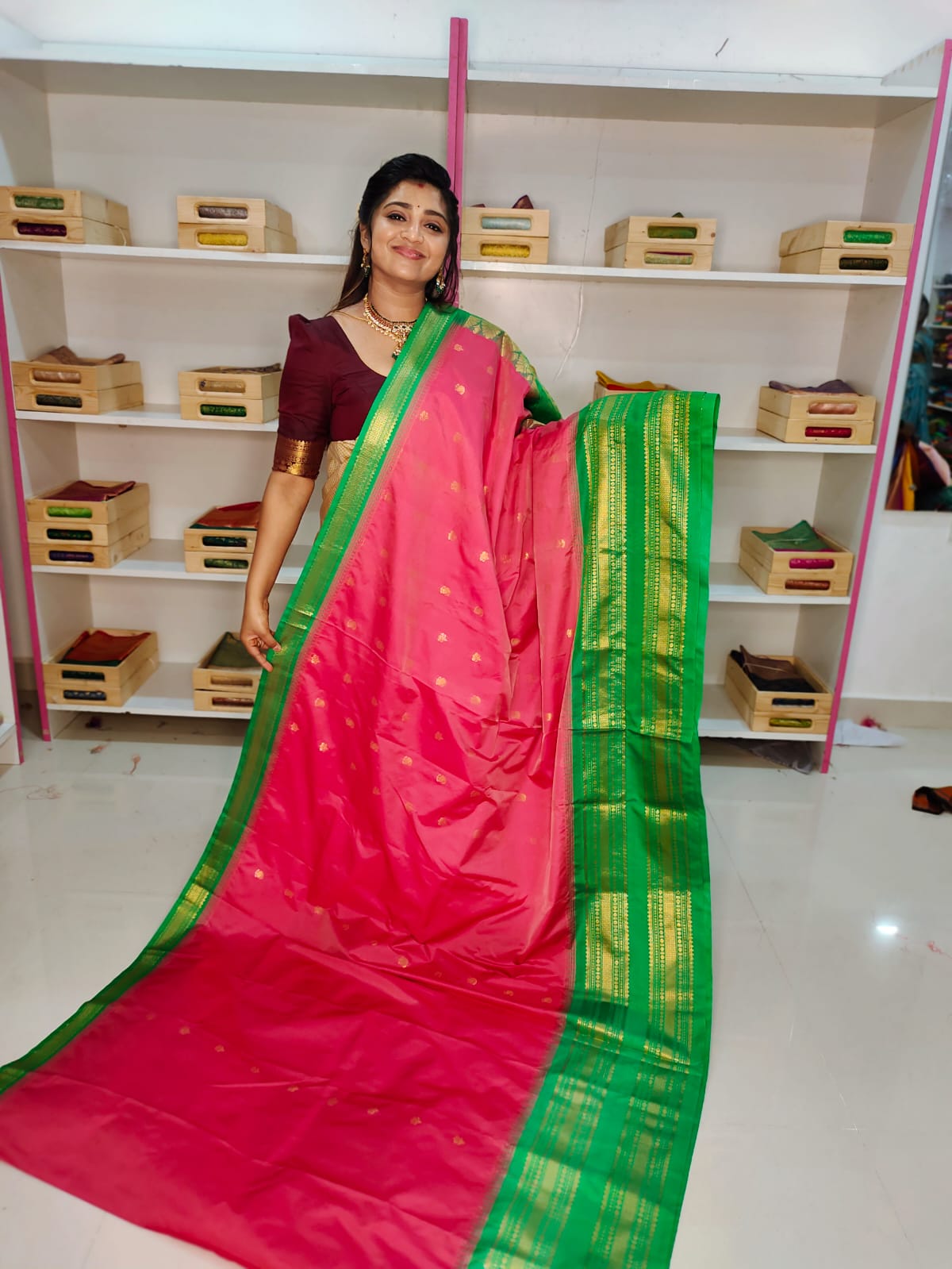 50% offer gadwal silk sarees