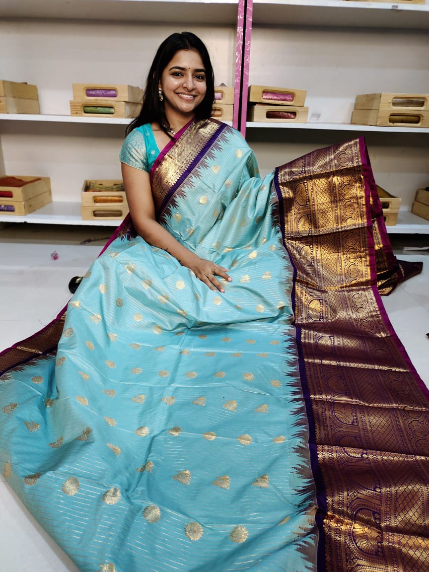 65% offer gadwal silk saree