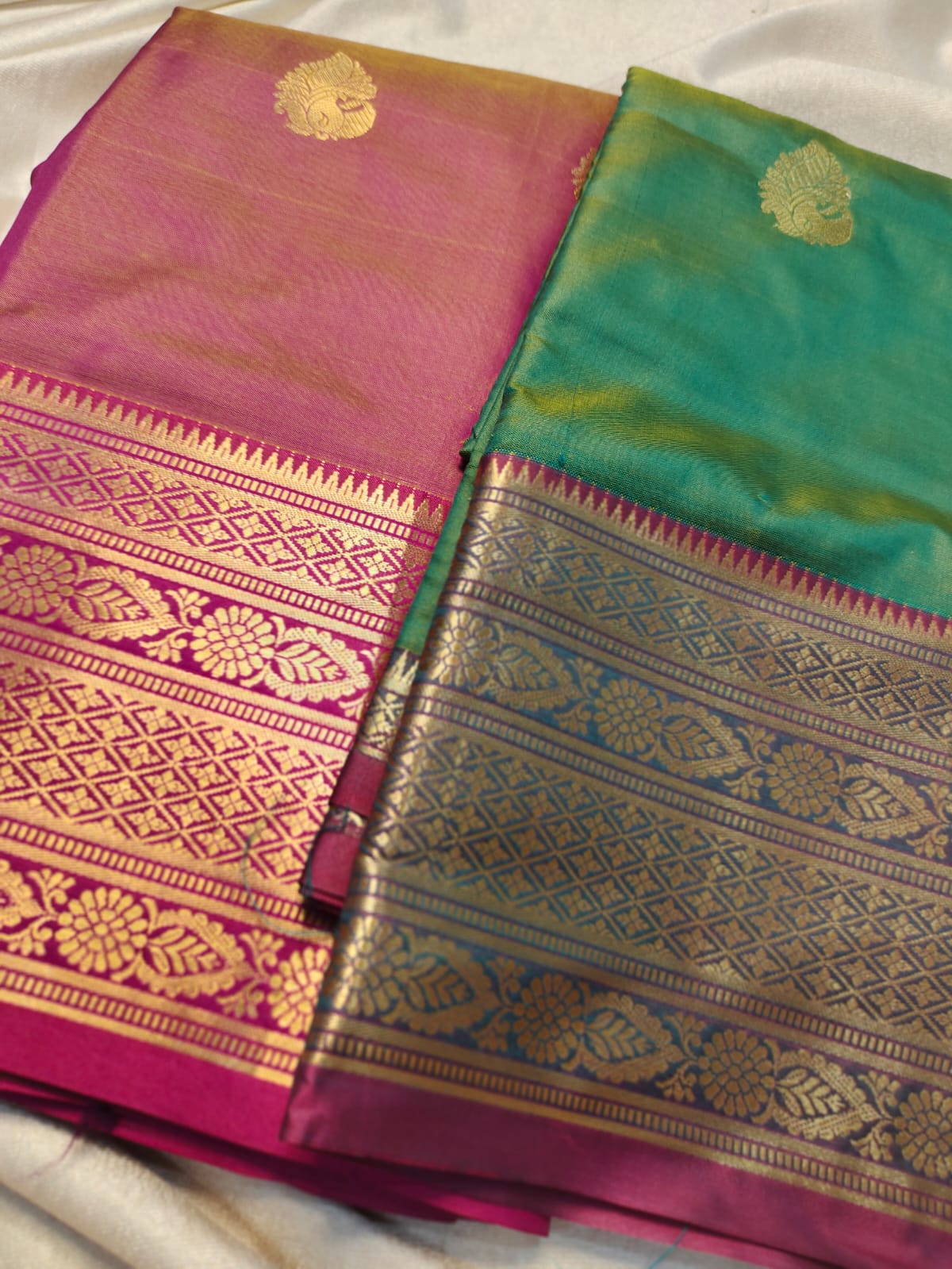 1+1 Uppada silk