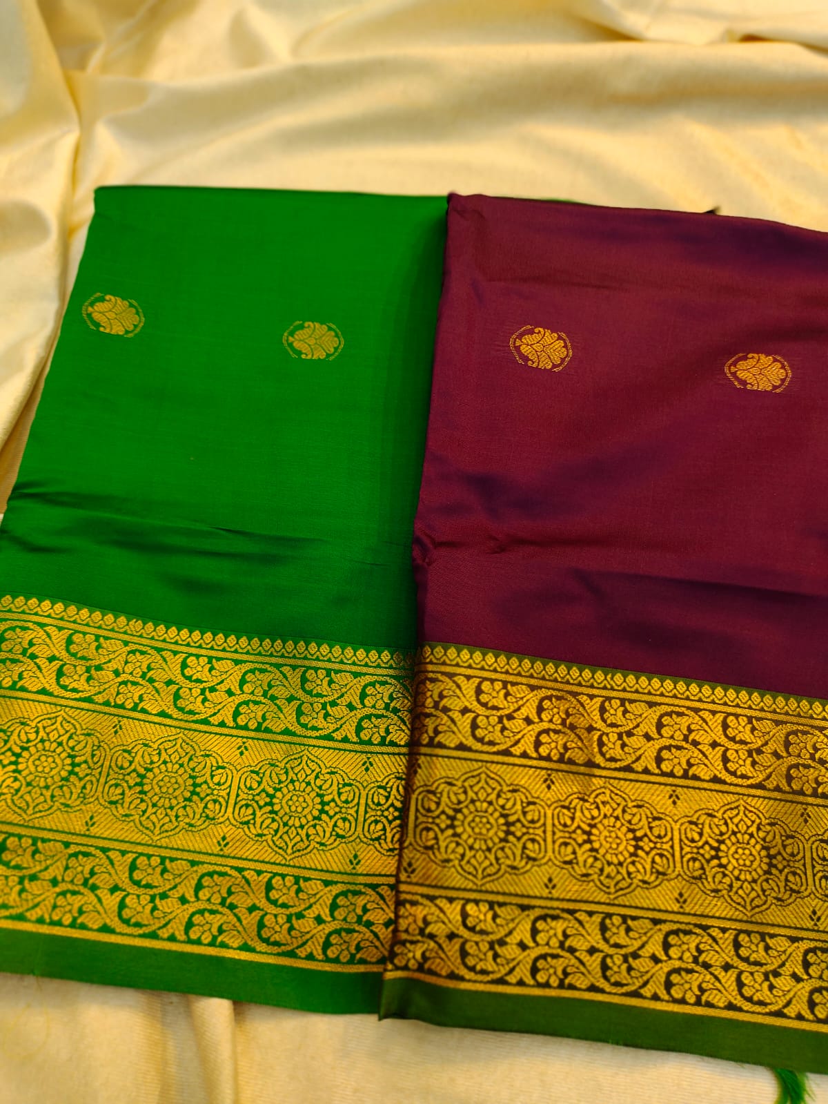 1+1 Uppada silk