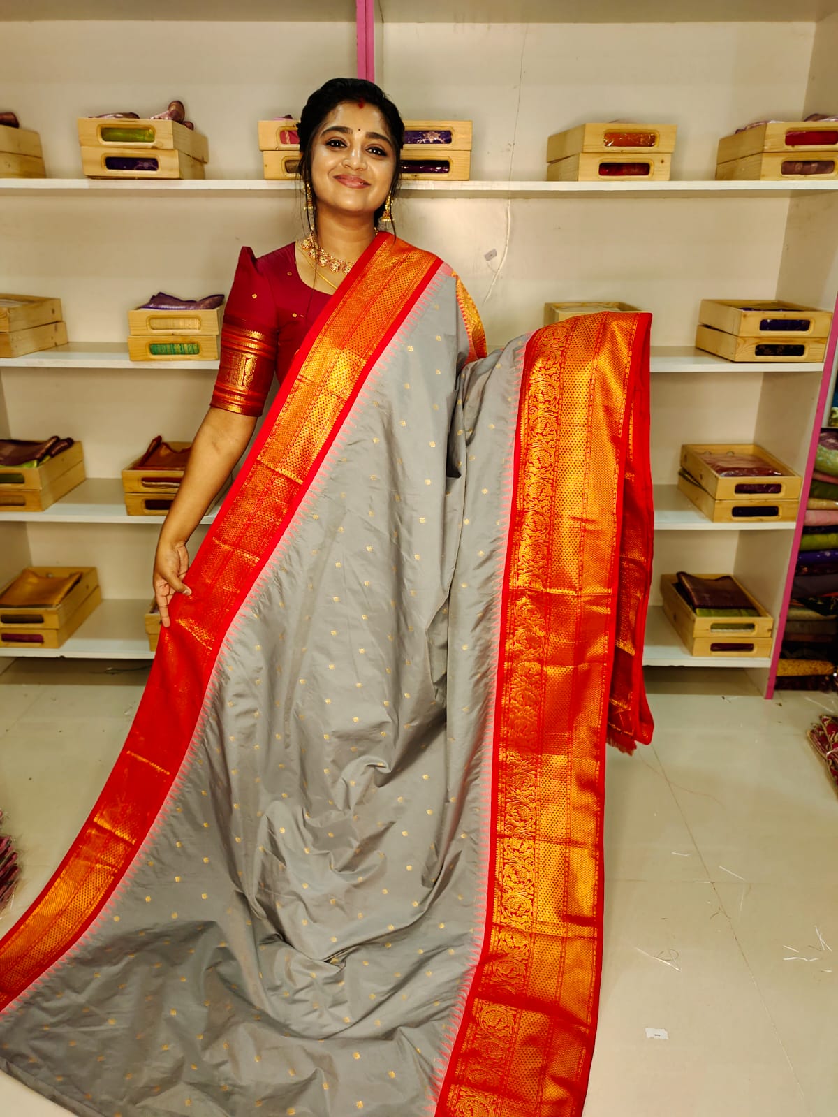 Ashadam sale gadwal silk saree