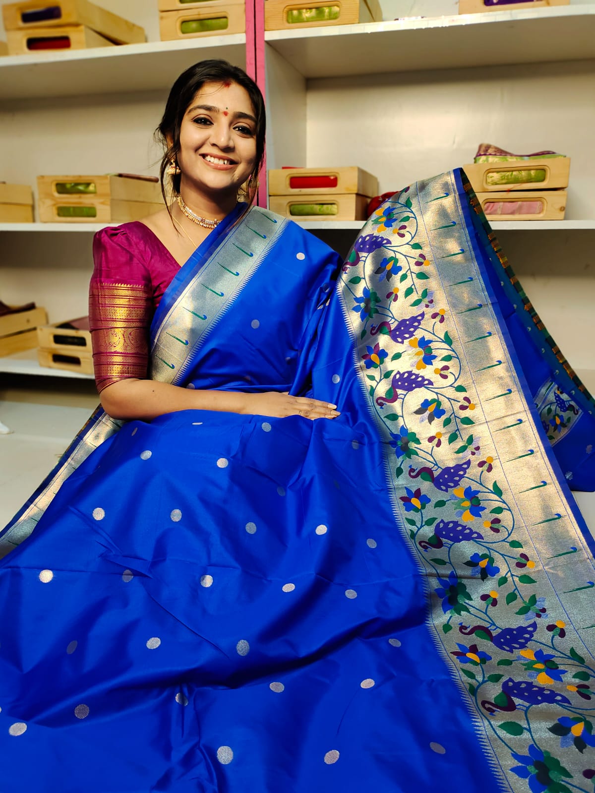 పైథానీ పట్టు చీరలు