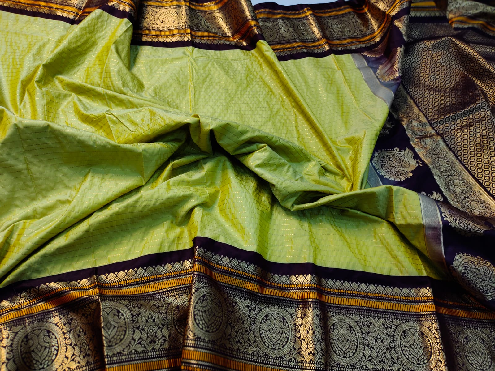 Vintage gadwal silk