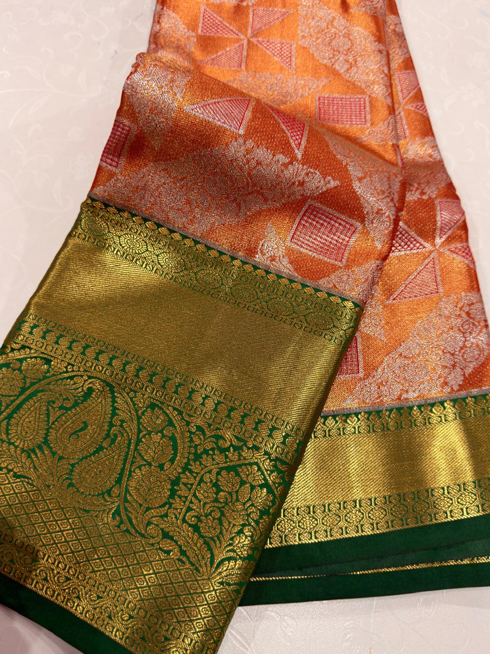 90% offer Kanchi pattu collection