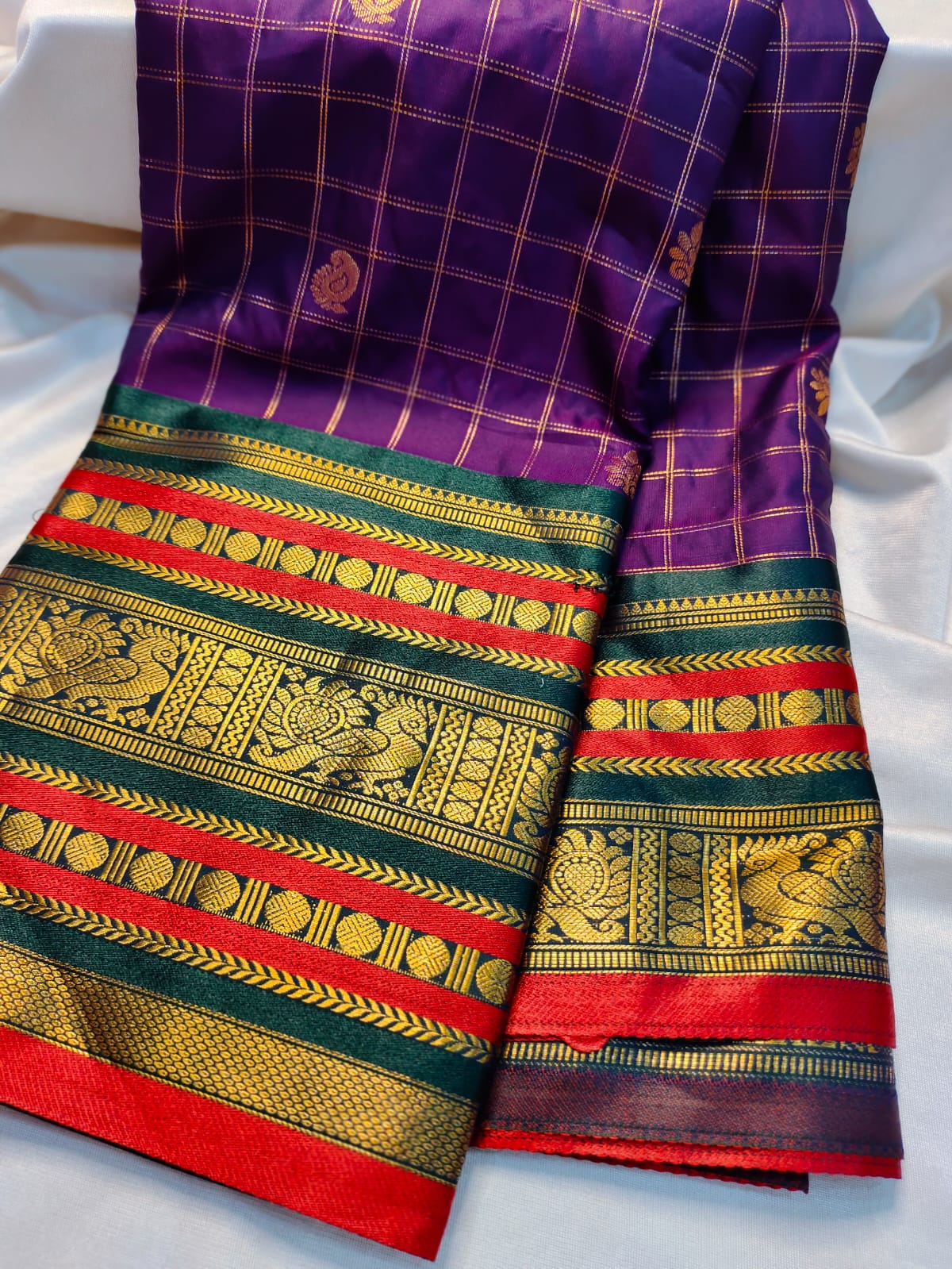 Vintage gadwal sarees