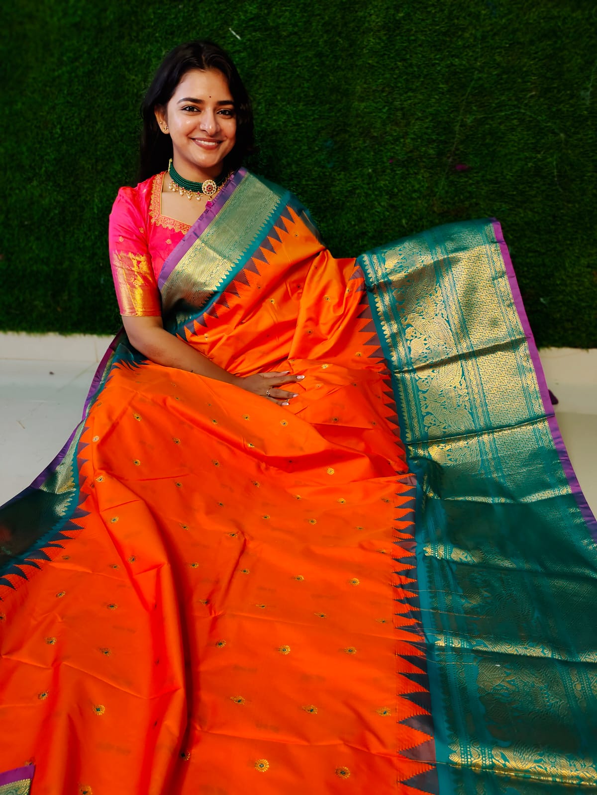 Vitange gadwal silk saree