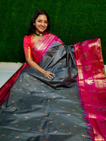 Vitange gadwal silk saree