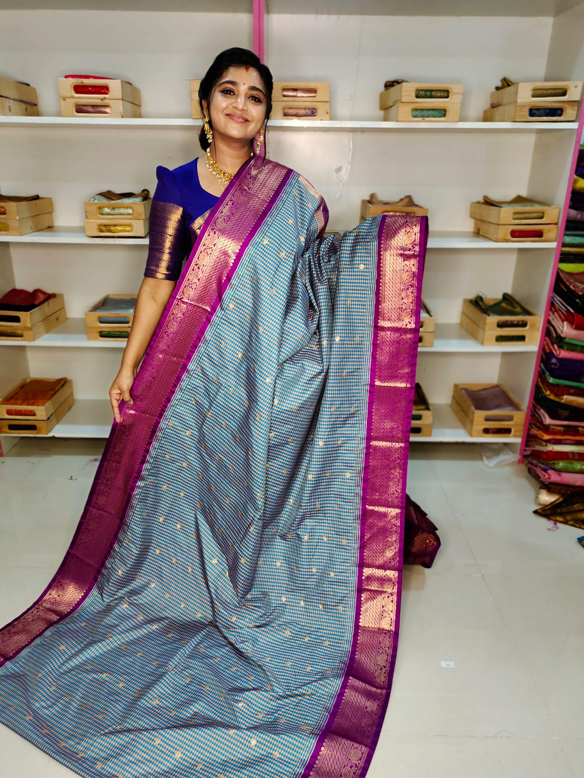 Primeme gadwal silk saree