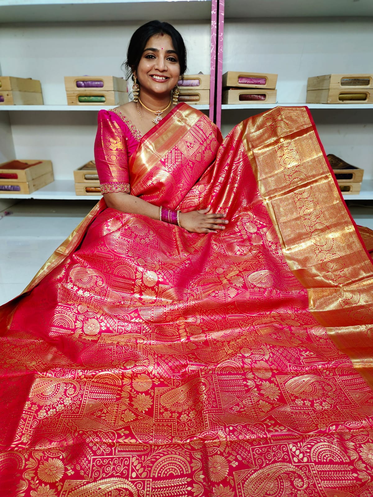 90% offer kanchi pattu collections
