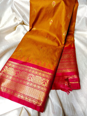 Vitange gadwal silk saree