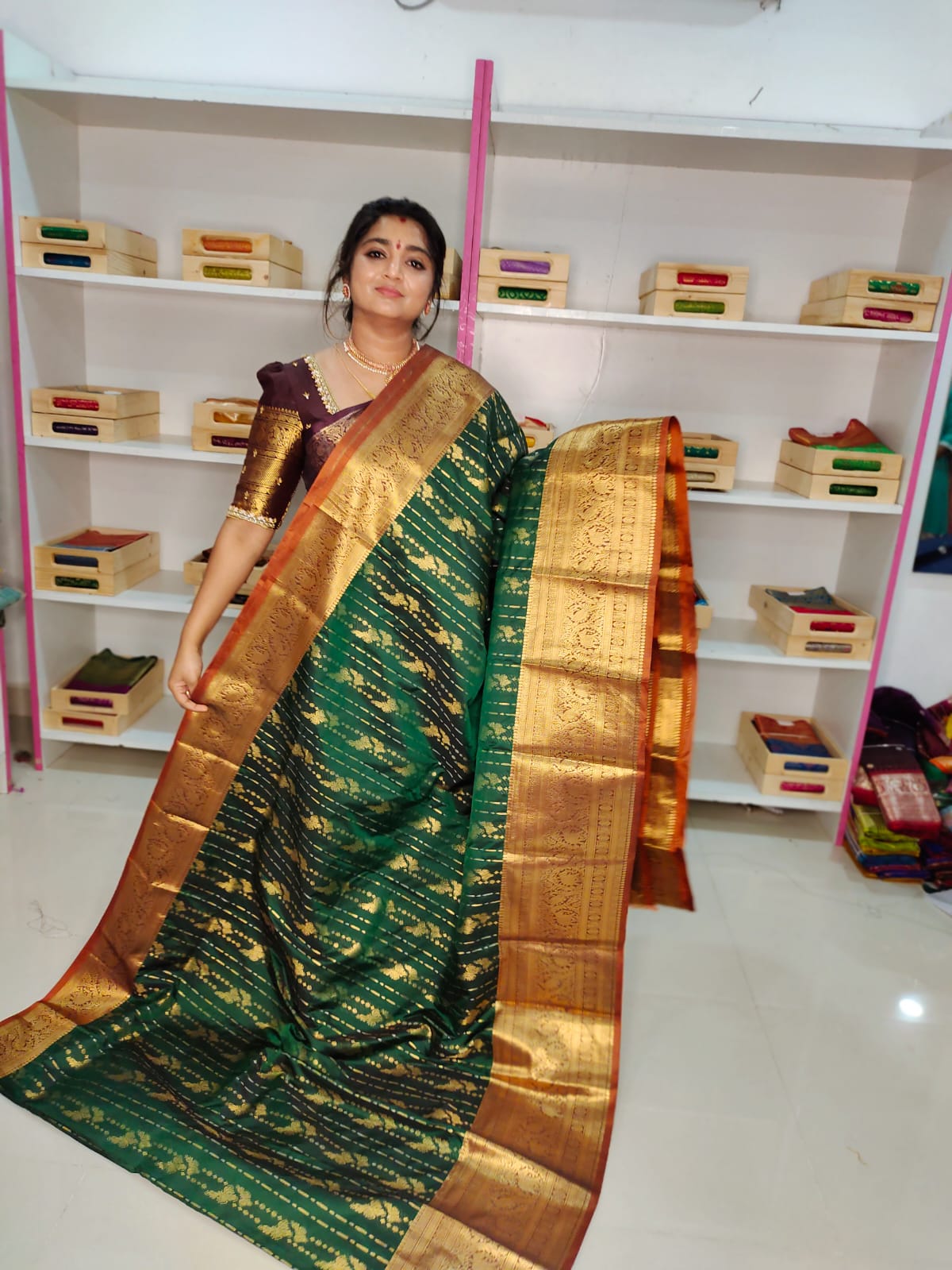 Ashadam sale gadwal silk saree