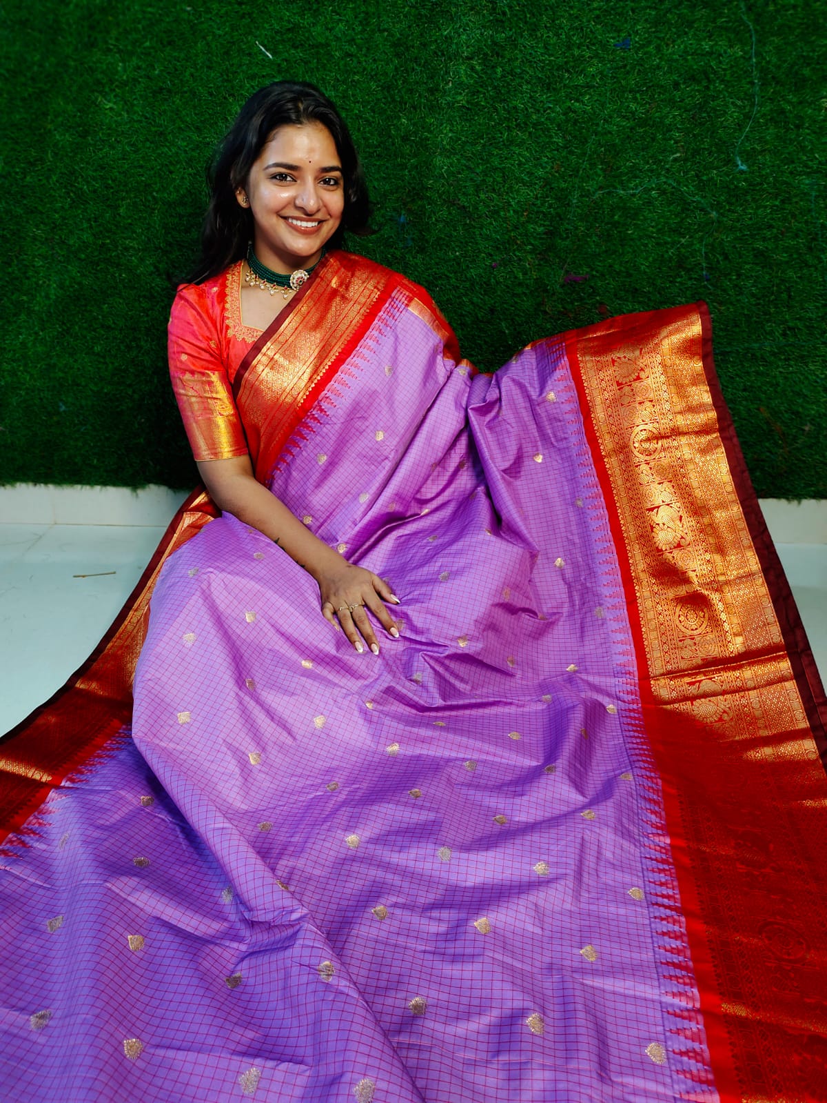 Vitange gadwal silk saree