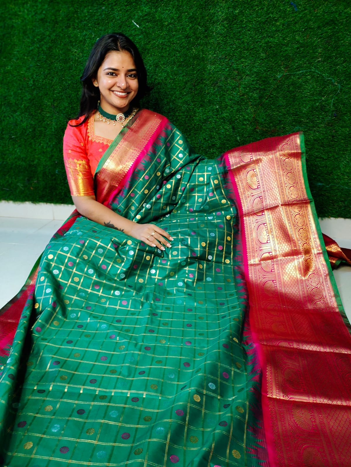 Vitange gadwal silk saree