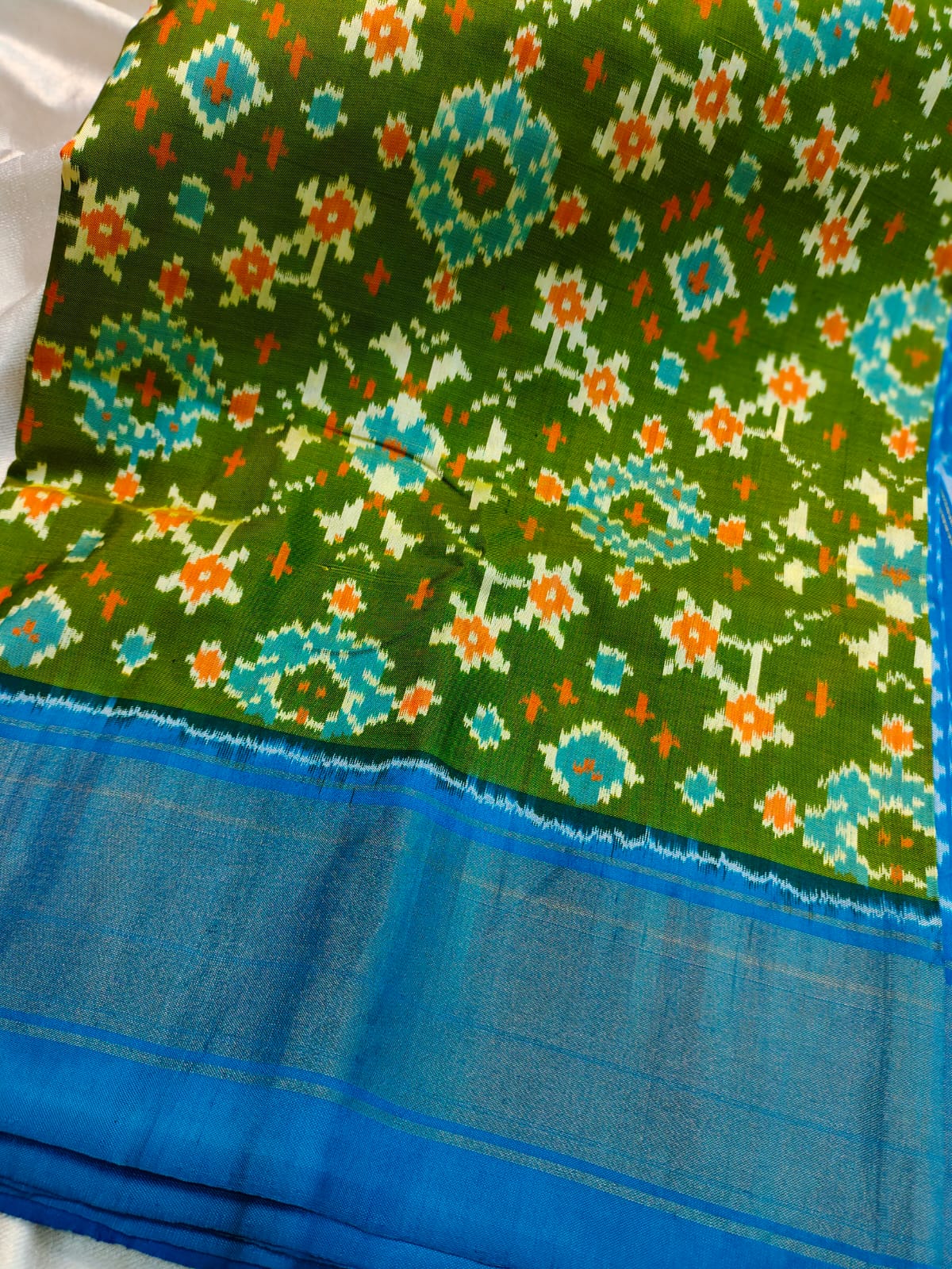 50% offer ikkat pattu saree