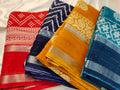 1+3 dola silk saree
