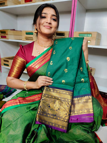 Vintage gadwal silk