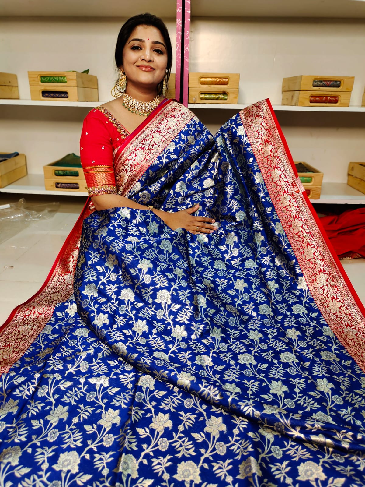 80% Katan banarasi sarees