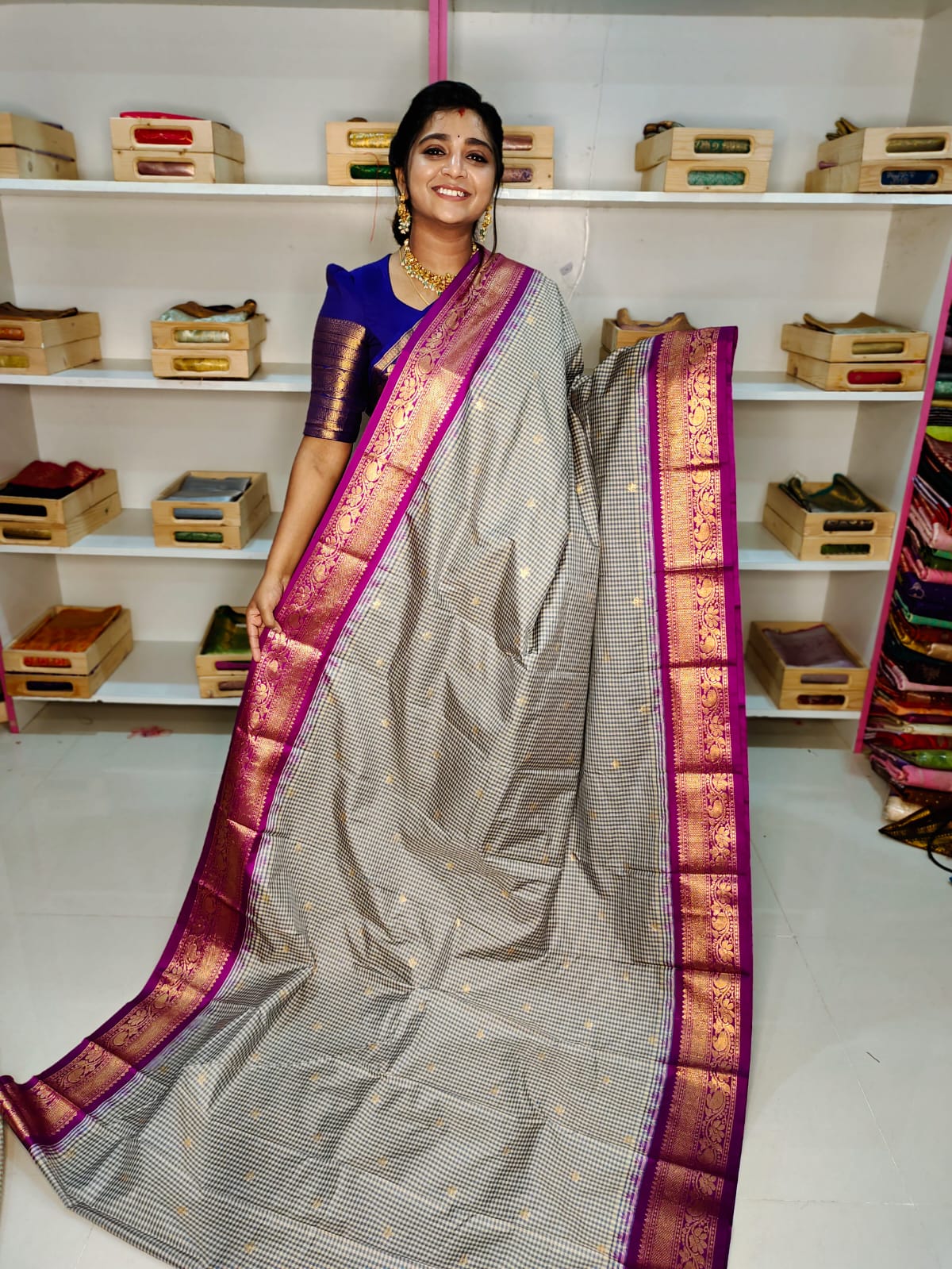 Primeme gadwal silk saree