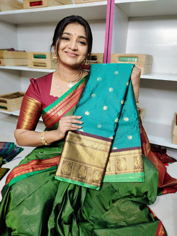 Gadwal silk saree