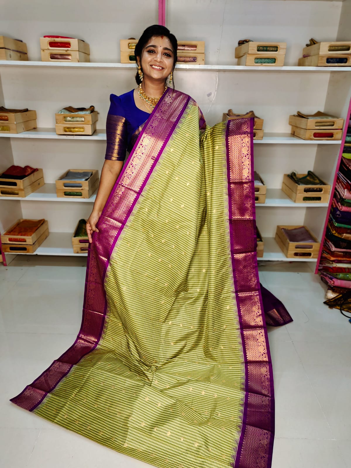 Primeme gadwal silk saree