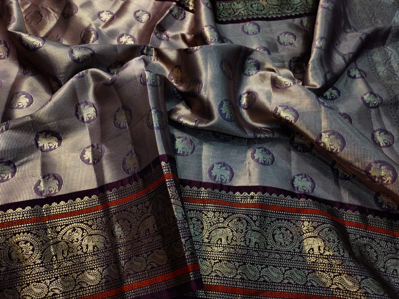 Primeme katan saree