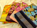 1+3 linen sarees