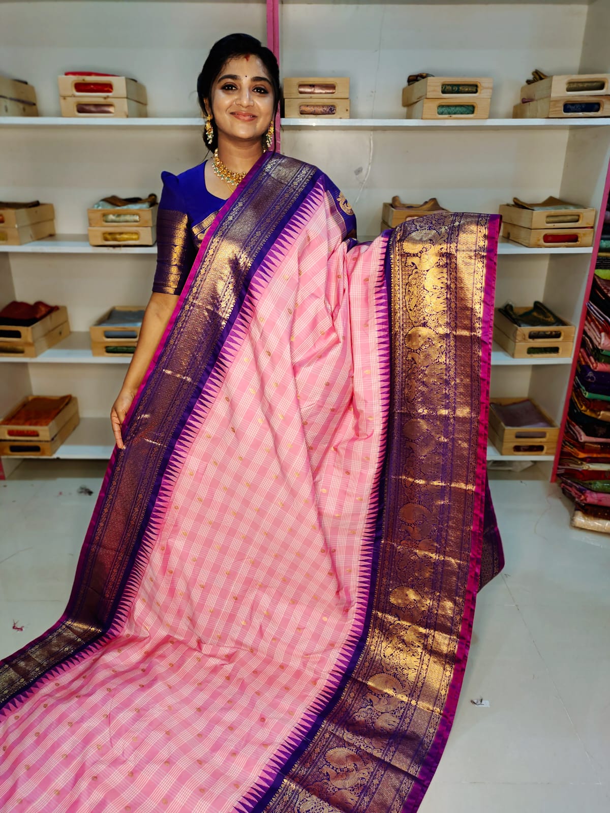 Primeme gadwal silk saree