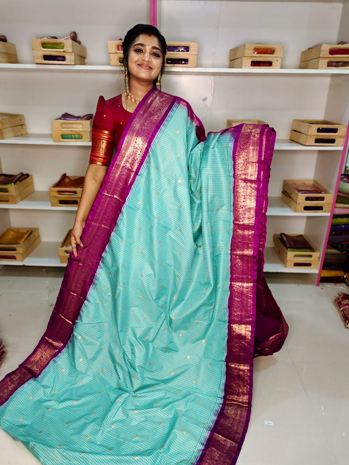 Primeme gadwal silk saree