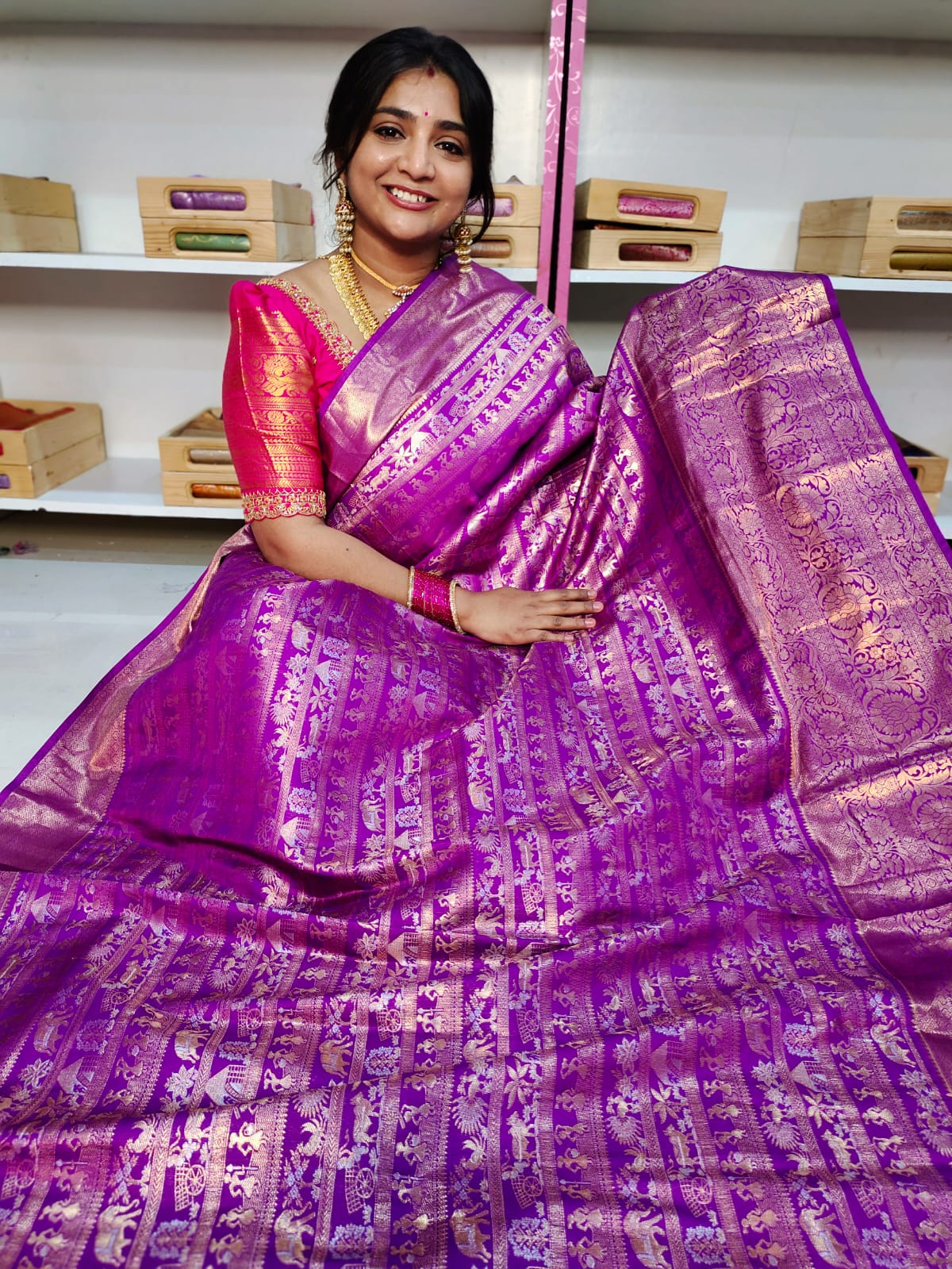 90% offer kanchi pattu collections