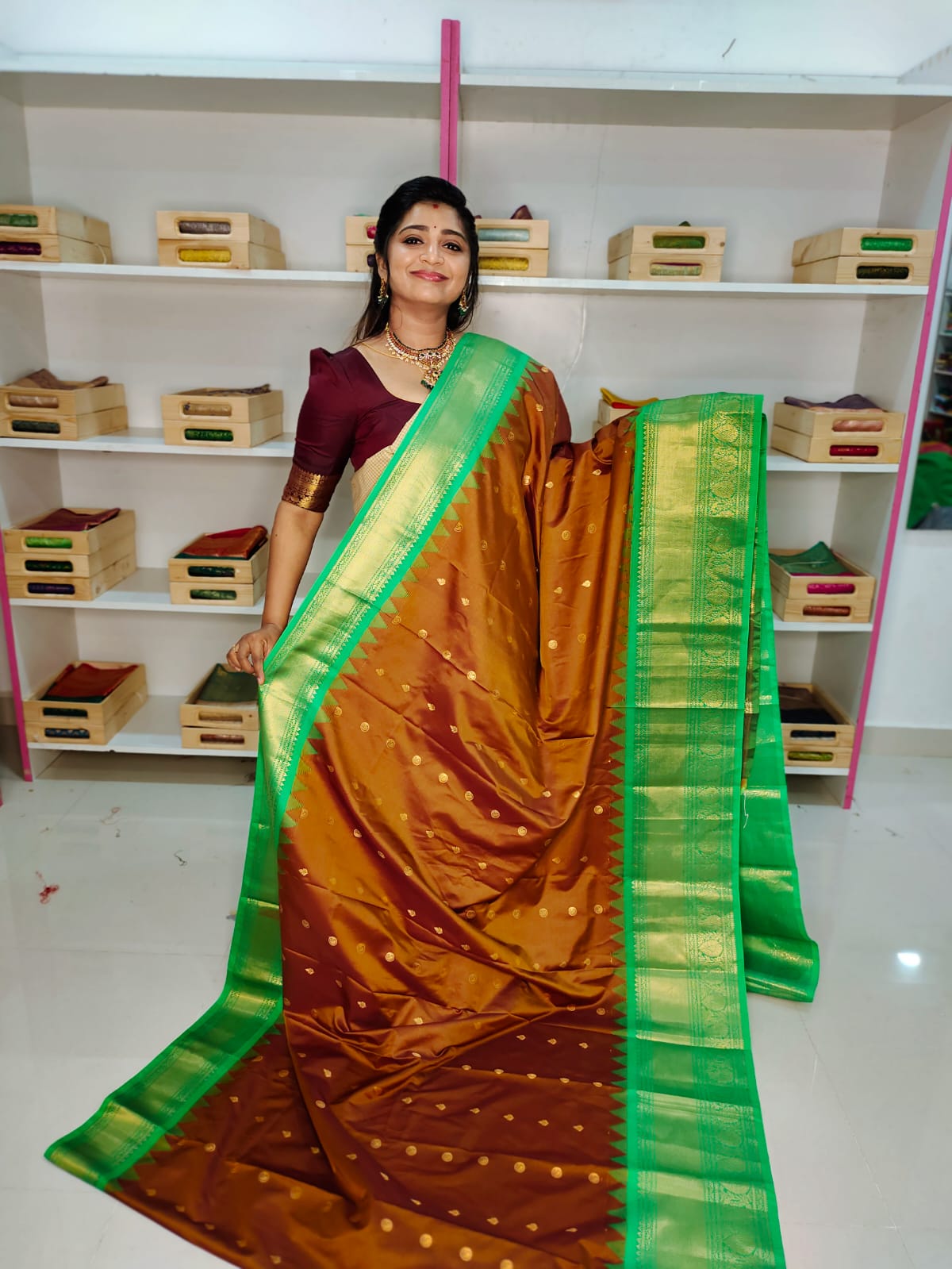50% offer gadwal silk sarees