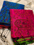 1+1 kadhi cotton saree