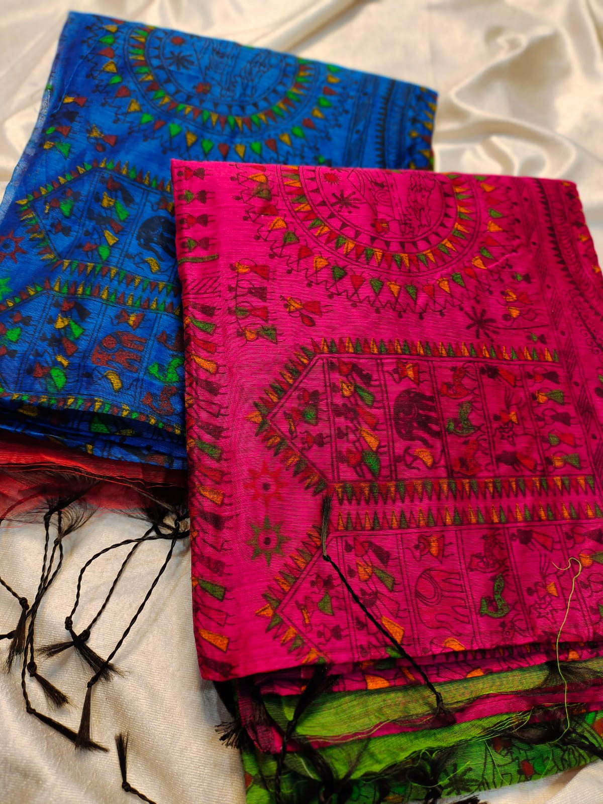 1+1 kadhi cotton saree
