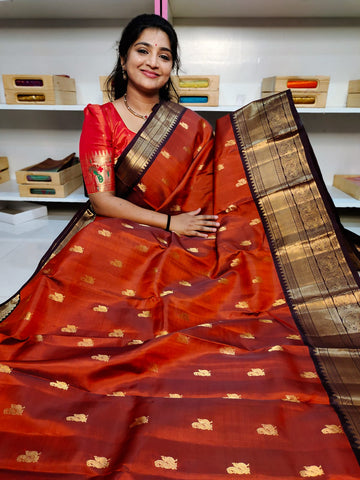 Pure handloom silk mark vintage kanchi pattu sarees