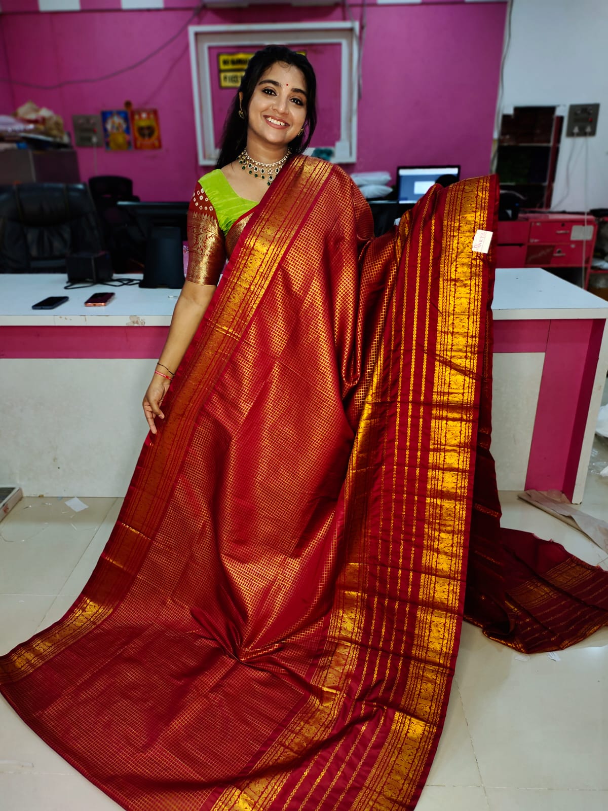 Vintage gadwal sarees