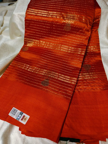 100% silk mark certified green Mango silk saree