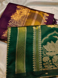 1+1 banarasi saree