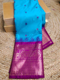 Primeme Meenakari gadwal silk saree