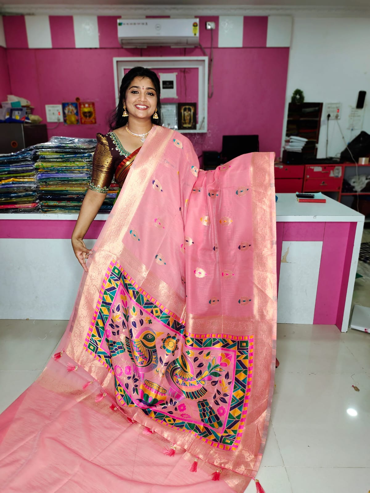 Jamdani cottone saree