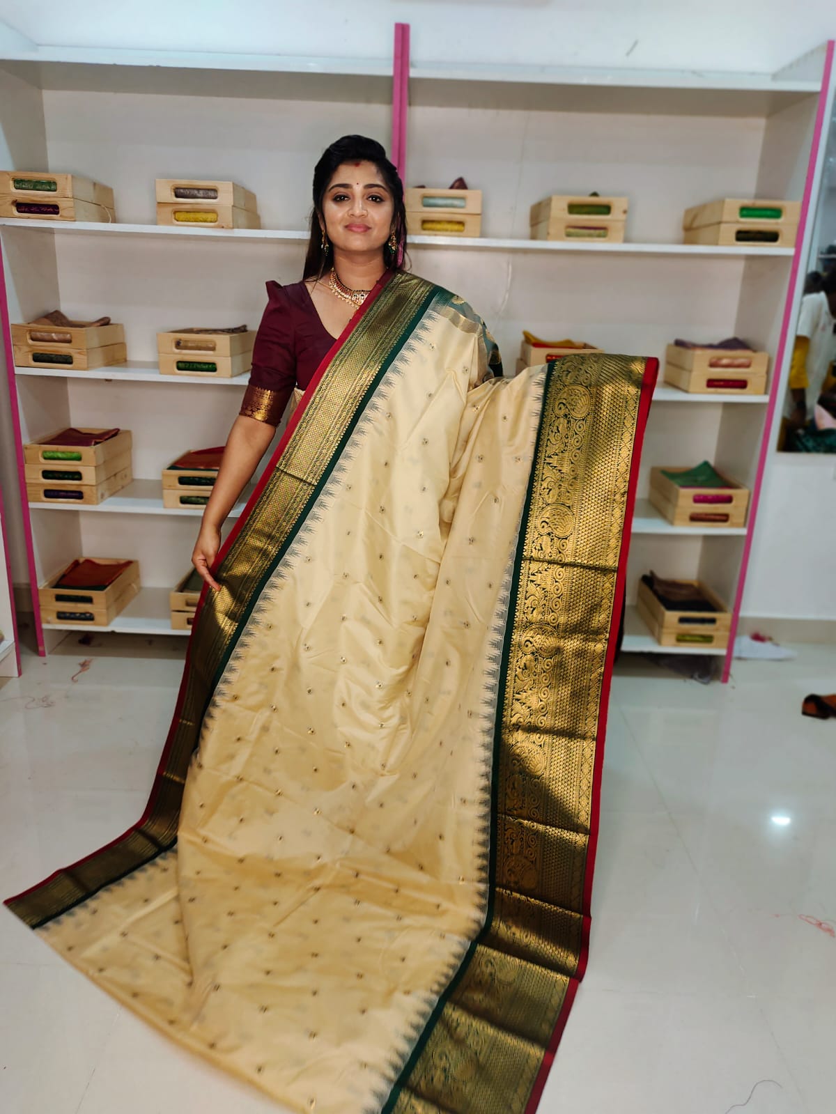 50% offer gadwal silk sarees