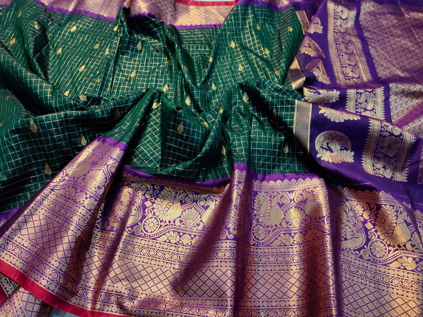 Vintage gadwal sarees