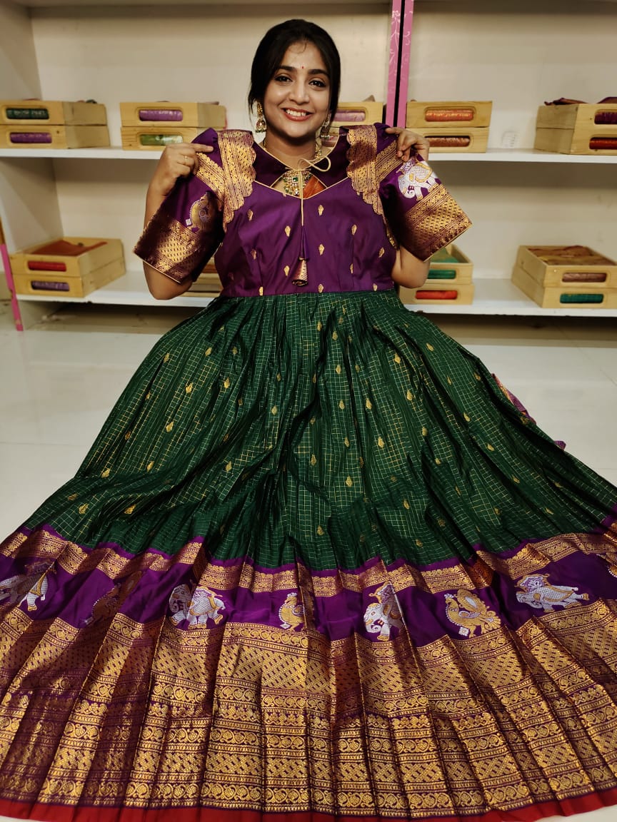 Gadwal frocks
