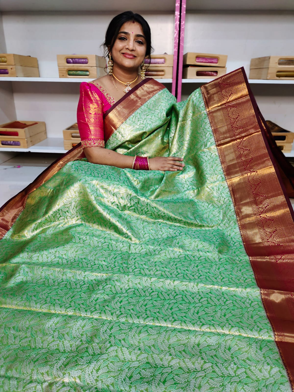 90% offer kanchi pattu collections