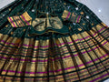 Vintage gadwal lehangas