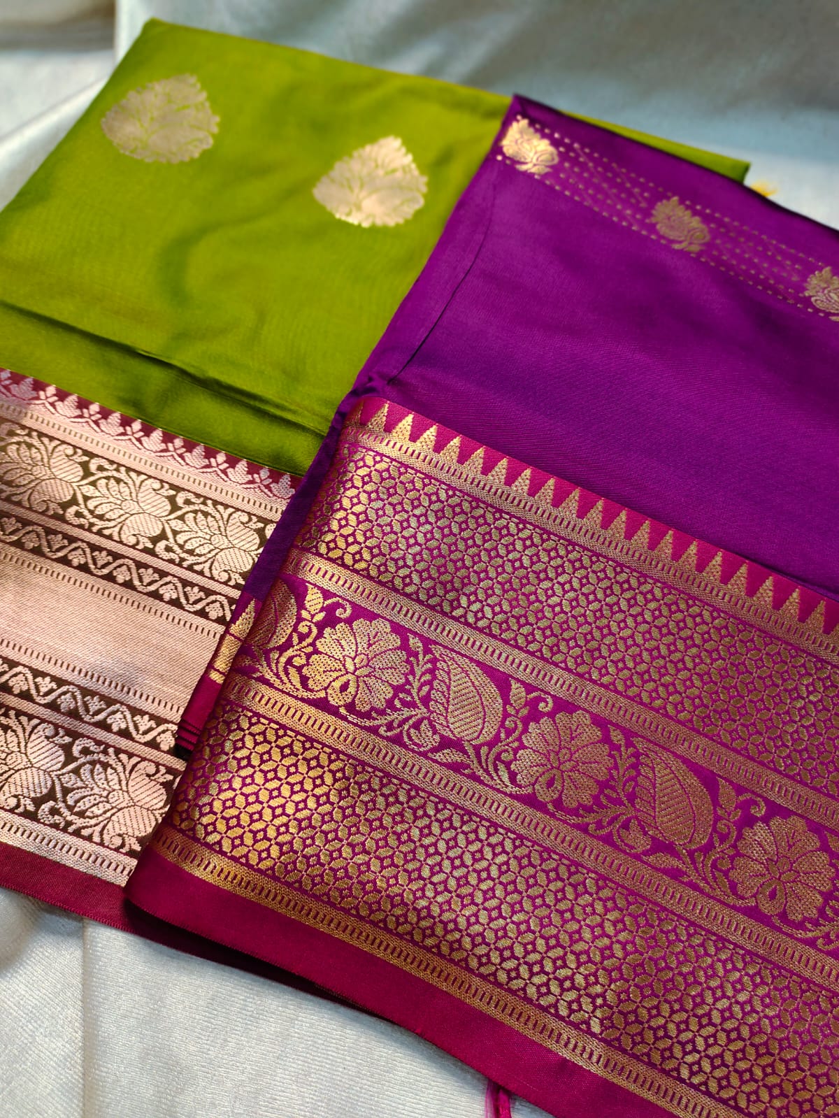 1+1 Uppada silk