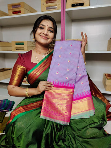 Gadwal silk saree
