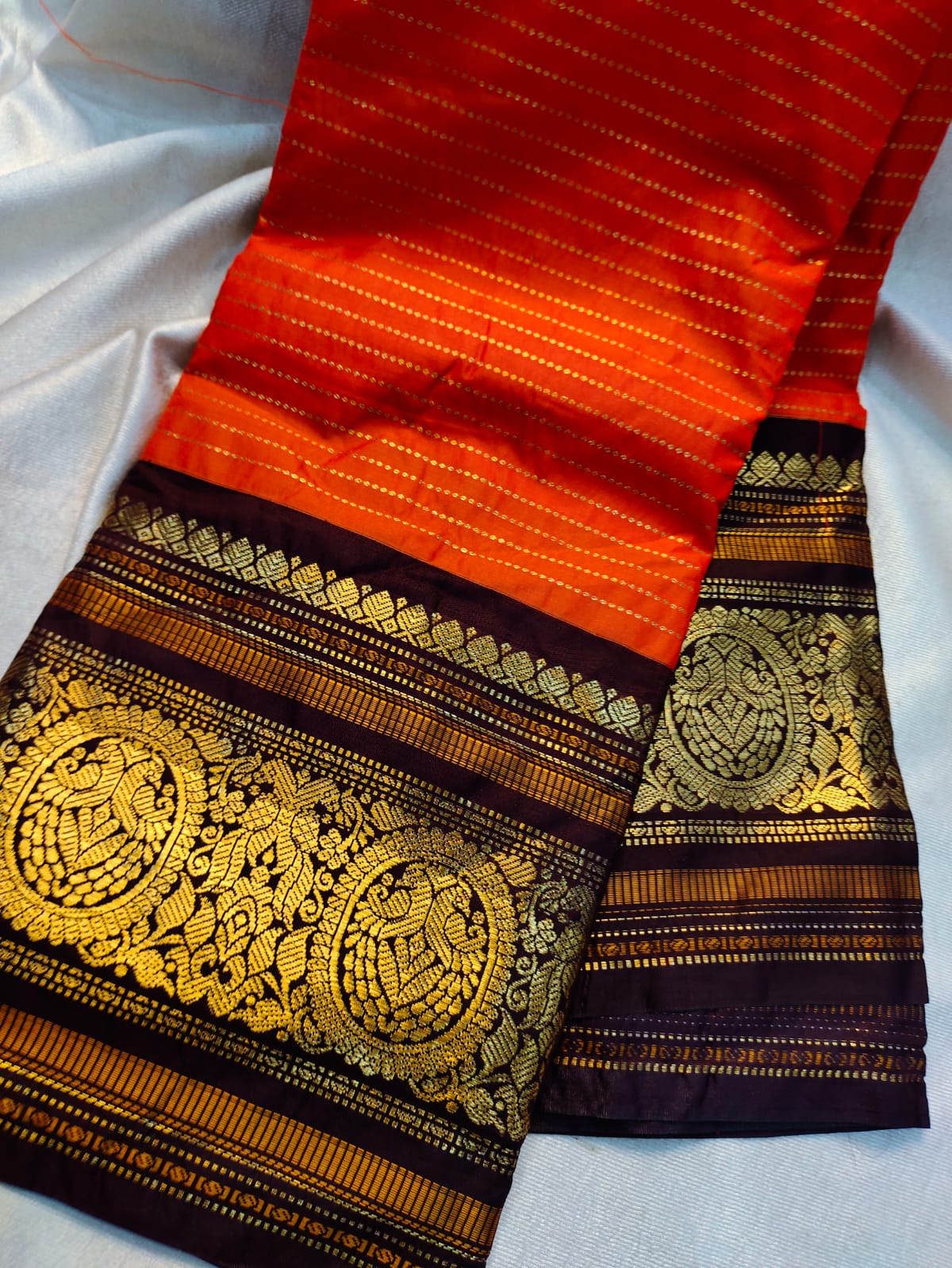 Vintage gadwal silk